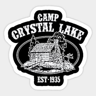 Camp Crystal Lake Sticker